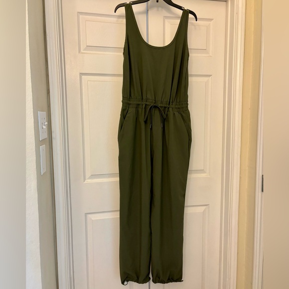 Abercrombie & Fitch Pants - Abercrombie & Fitch Dark Green Jumpsuit
